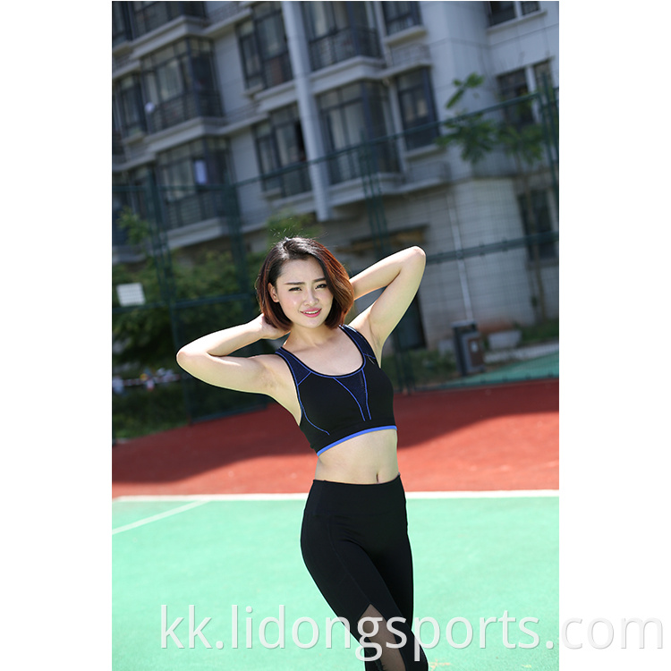 High Quality Wholesale Polyester Tank Tops Sport Fitness Tops For Women